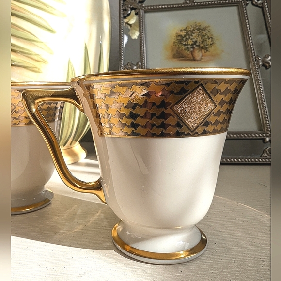 Lenox Haute Couture Footed Cup ⭐ Set of 3 Teacups Mugs $270 - Picture 14 of 16